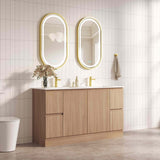 RITA Floor Standing Vanity - Elegant Oak 