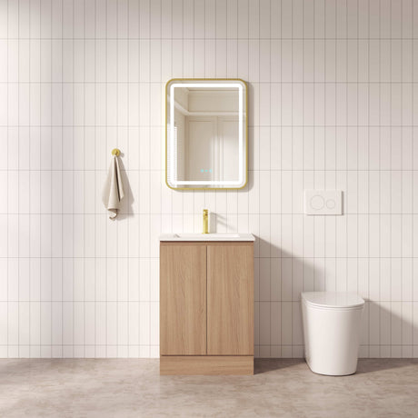 RITA Floor Standing Vanity - Elegant Oak 