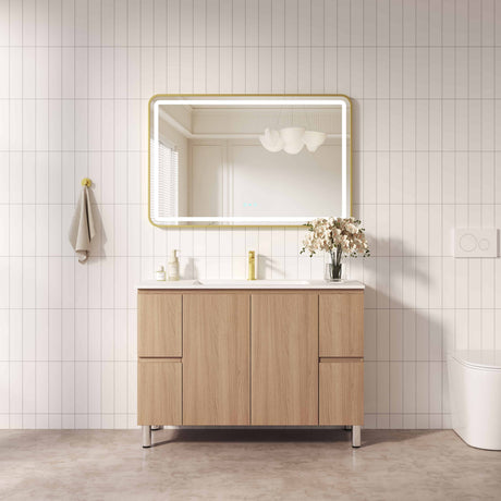 RITA Floor Standing Vanity in Elegant Oak