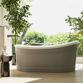 RITZ Freestanding Bathtub (Matte Grey) (1700mm)