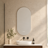 RIVA O2 Backlit LED Oval Frameless Mirror 900/1200/1500mm