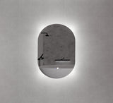 RIVA O2 LED Oval Frameless Mirror 900/1200mm