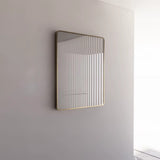 RIVA Rectangle Framed Mirror 900/1200mm - Brushed Gold