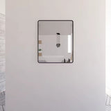 RIVA Rectangle Framed Mirror 900/1200mm - Matte Black