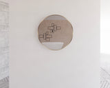 RIVA Round Framed Mirror 600/800mm - Brushed Gold