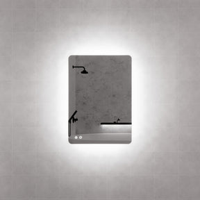 RIVA S5 LED Rectangle Frameless Mirror 500/750/1200/1500mm