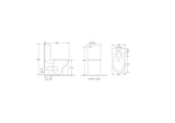 RIVO Back-to-Wall Toilet Suite (Gloss White)