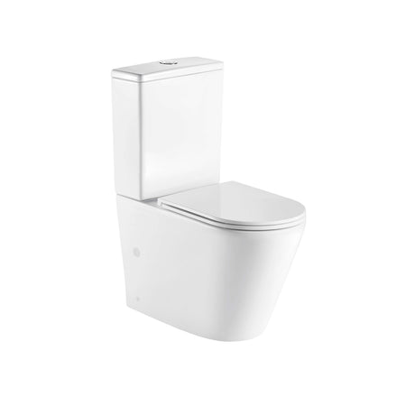 RIVO Back-to-Wall Toilet Suite (Gloss White)