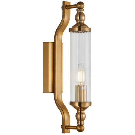 RODILLO: Interior Tubular Clear Glass Wall Lights