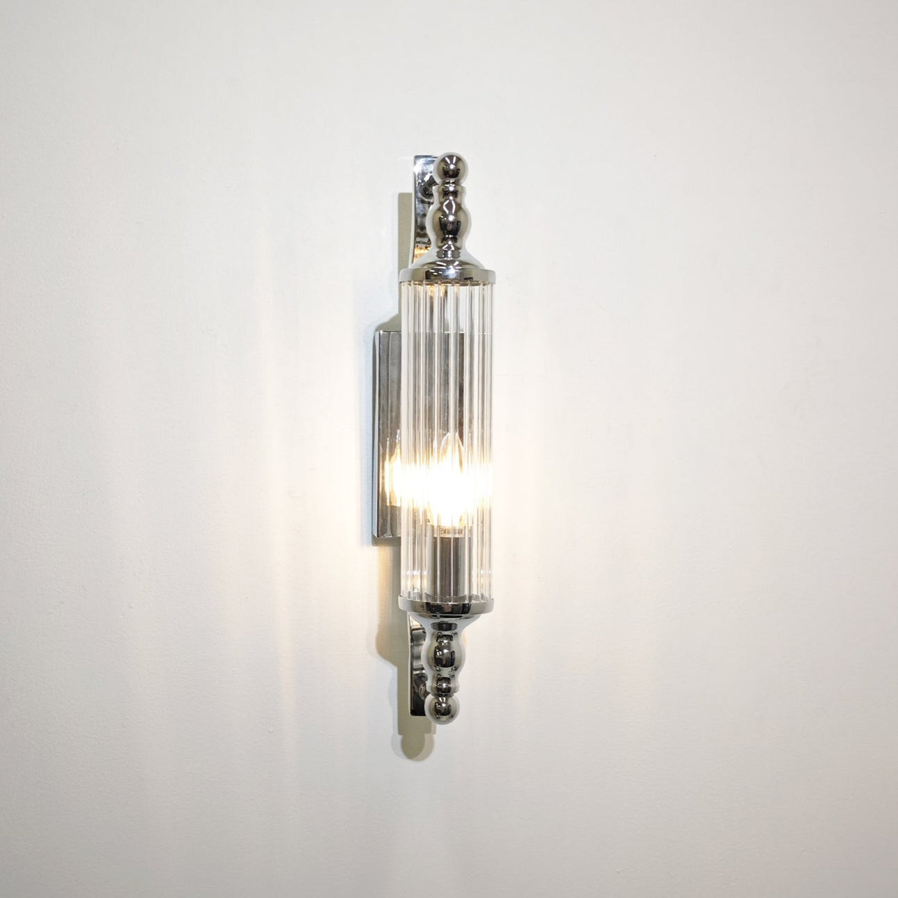 RODILLO: Interior Tubular Clear Glass Wall Lights