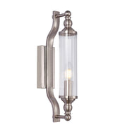 RODILLO: Interior Tubular Clear Glass Wall Lights