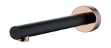 ROUL Bath Spout - Black & Rose Gold
