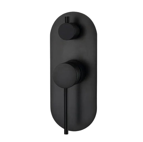 ROUL Shower/Wall Mixer with Diverter - Matte Black