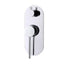 ROUL Shower/Wall Mixer with Diverter - Chrome