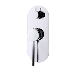 ROUL Shower/Wall Mixer with Diverter - Chrome