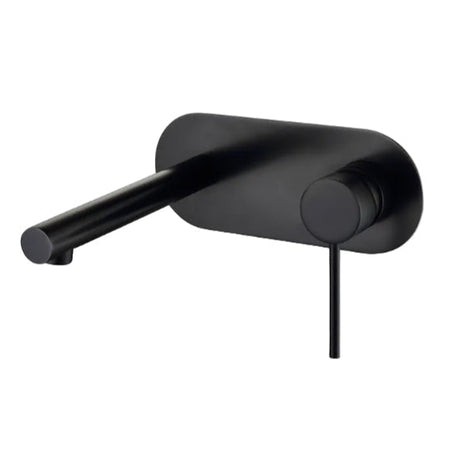 ROUL Wall Mixer With Spout - Black