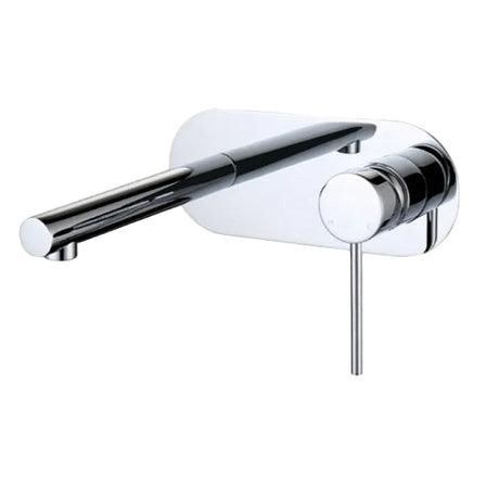 ROUL Wall Mixer With Spout - Chrome