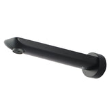 RUSHY Bathtub Basin Wall Spout - Black