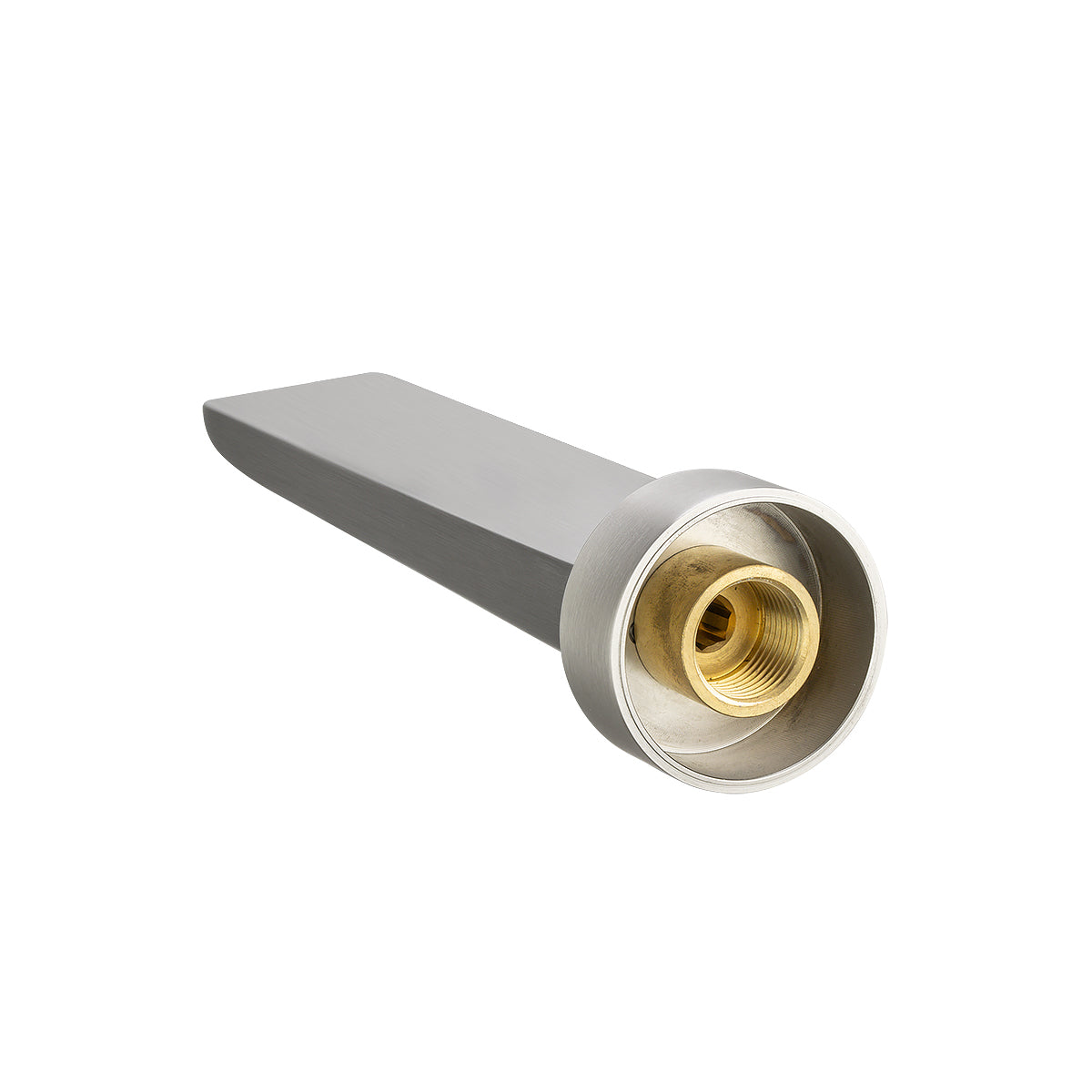 RUSHY Bathtub Basin Wall Spout - Brushed Nickel