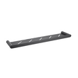 RUSHY Round Stainless Steel Shelf - Black