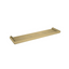 RUSHY Round Stainless Steel Shelf - Brushed Brass
