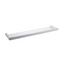 RUSHY Round Stainless Steel Shelf - Brushed Nickel