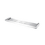 RUSHY Round Stainless Steel Shelf - Chrome