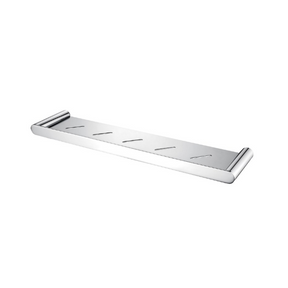 RUSHY Round Stainless Steel Shelf - Chrome