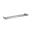 RUSHY Round Stainless Steel Shelf - Brushed Gun Metal