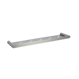RUSHY Round Stainless Steel Shelf - Brushed Gun Metal