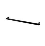 RUSHY Single Towel Rail 600mm - Black