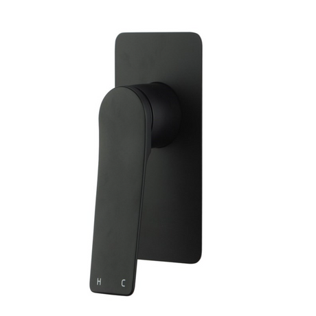 RUSHY Square Shower Mixer - Black