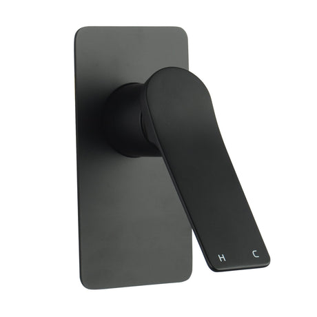 RUSHY Square Shower Mixer - Black