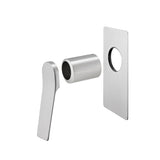 RUSHY Square Shower Mixer - Brushed Nickel