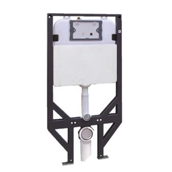 Avis Rimless Wall Hung Gloss White/ Matte White Toilet