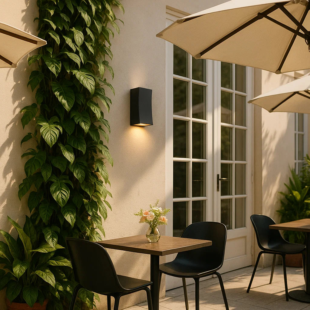 Ramada Exterior Wall Light Charcoal IP54