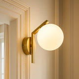 Rayna Rated 1lt Wall Light Gold IP44