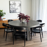 Reed Teak Armchair – Black 0.57m