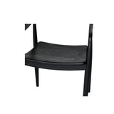 Reed Teak Armchair – Black 0.57m