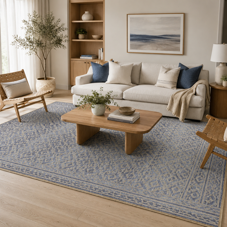 Relic Sammy Graphite Cobolt Rug