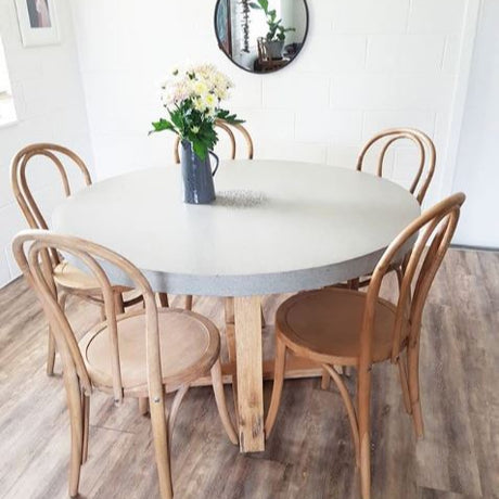 Revere Bentwood Solid Beechwood Chair - Weathered Oak