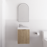 ABS Vienna Mini Wall Hung Vanity 450 (American Oak)