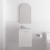 ABS Vienna Mini Wall Hung Vanity 450 (Matte White)