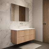 Riva BALI Wall Hung Vanity American Oak 