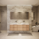 Riva BALI Wall Hung Vanity American Oak 