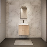 Riva BALI Wall Hung Vanity American Oak 