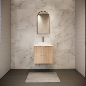 Riva BALI Wall Hung Vanity American Oak 