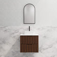Riva BALI Wall Hung Vanity Brown Oak (All Sizes)