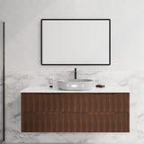Riva BALI Wall Hung Vanity Brown Oak (All Sizes)
