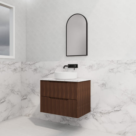 Riva BALI Wall Hung Vanity Brown Oak (All Sizes)